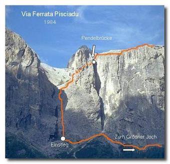  Pisciadu-Klettersteig 
