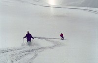  Tiefschneeabfahrt 
