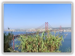 23 Unterwegs herrlich Blick auf Lissabon 