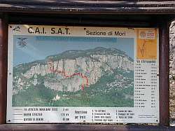  Einstiegtafel Monte Albano 