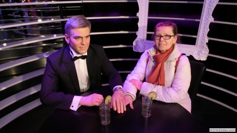 Mit George Clooney auf der Couch