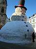  Weltgrter Schneemann in Bischofsgrn 