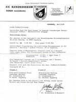  Sportseite der Heimzeitung 1989/90 
