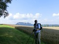 04-Und los gehts-Im Hintergrund Festung Königstein